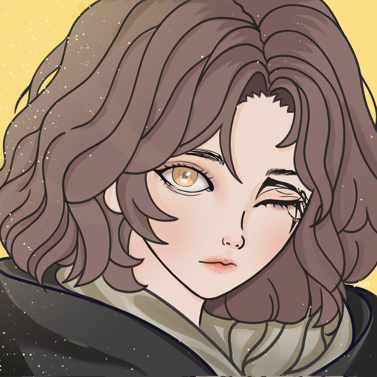 Valeo_art's tweet image. Spent the day playing #ELDENRING again and replaying the story, so here's a really old drawing of #Melina I still adore
(I was still exploring my style at the time, but I still love how it looks!) :3
#art #digitalart #AnimeArt #ArtistOnTwitter