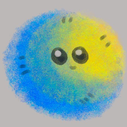 I drew this fella trying new brushes, idk, I love it