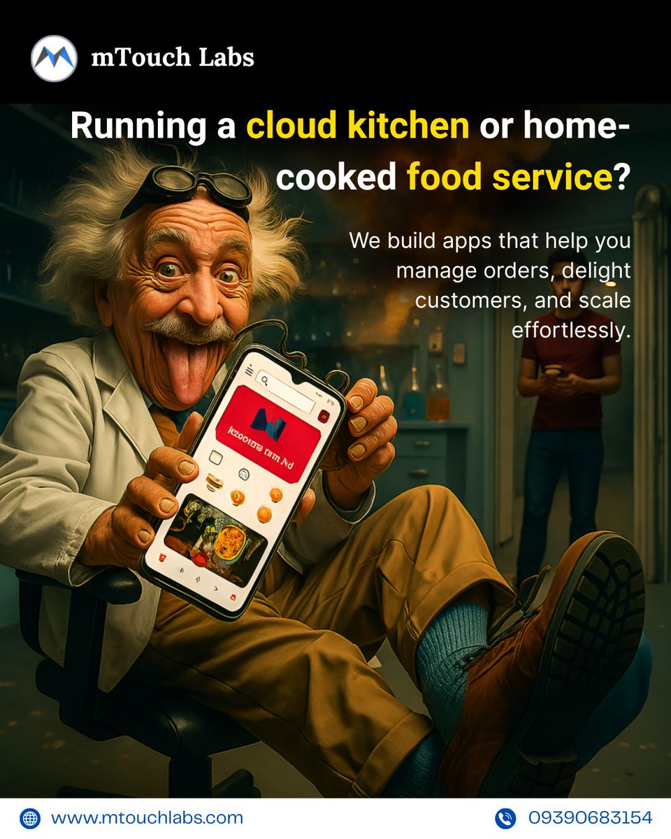 mTouchLabs's tweet image. Running a cloud kitchen or home-cooked food service?

We build apps that help you manage orders, delight customers, and scale efforlessly.
💡 Turn your kitchen into a digital brand.
👉 Let’s build your food tech success!

mtouchlabs.com

#KitchenApp #mtouchlabs