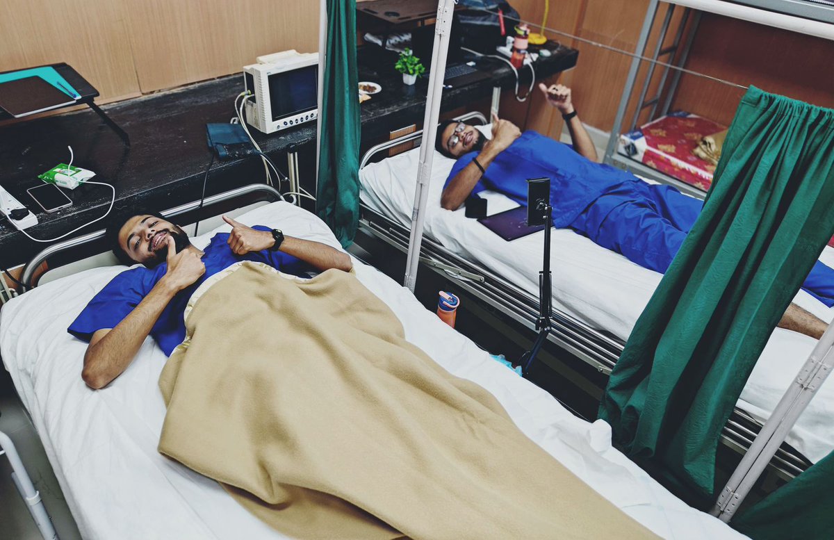 #Update #Space #Science

#EXCLUSIVE: The Institute of Aerospace Medicine (#IAM) with <a href="/ICMRDELHI/">ICMR</a> has completed a 7-day continuous head-down bed rest study to simulate microgravity and investigate how spaceflight affects the human body and mind. 1/n