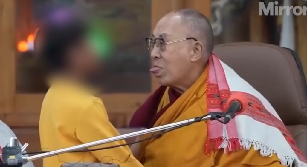 Brettbenraphael's tweet image. GM... Remember this... Somehow I find it more abhorrent than P Diddy and the epstein files combined... In our faces and on display... The grand spiritual leader Dalai Lama kissing and asking a little boy to "suck my tongue"