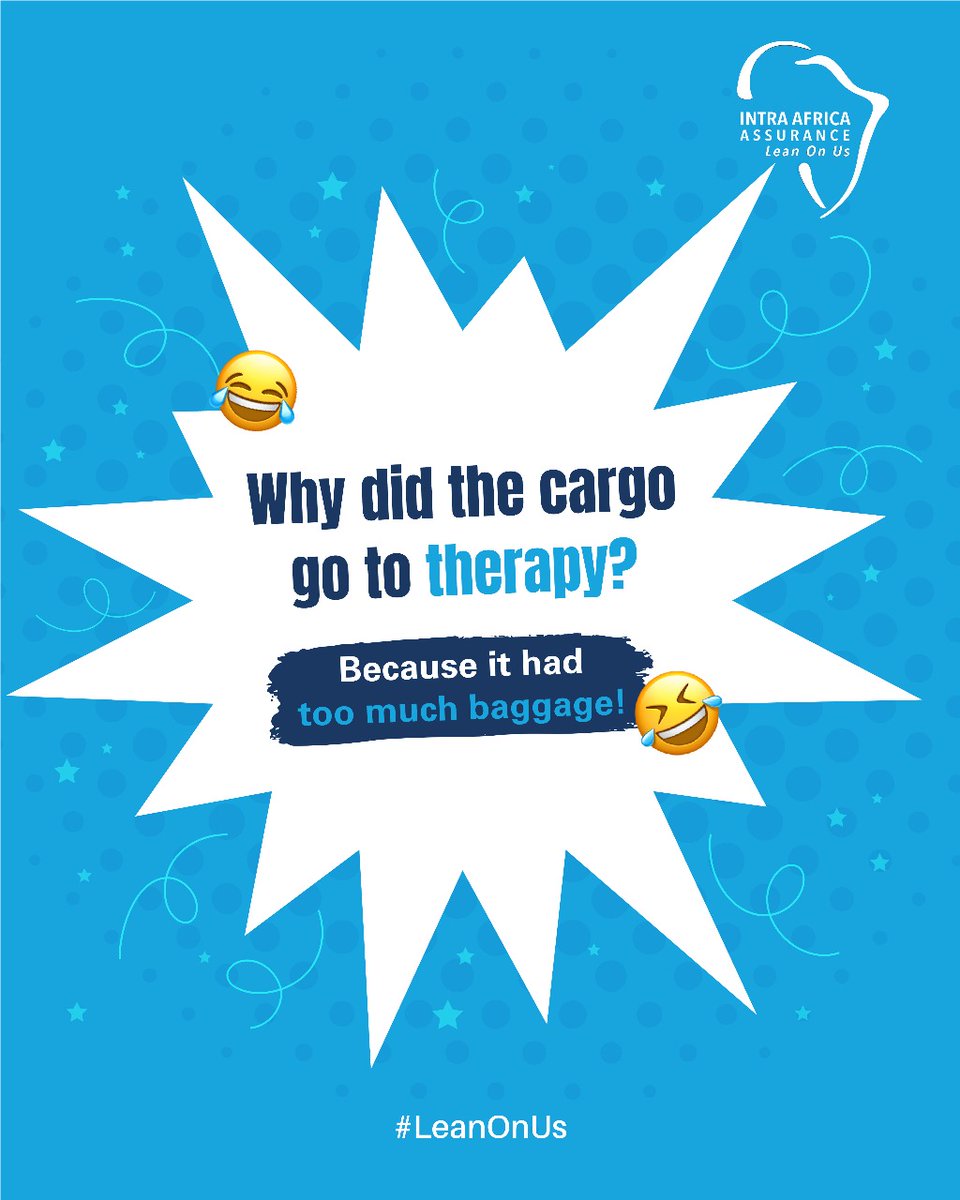 intraafrica's tweet image. We won't apologize for this one. It's gold. Like our Marine Insurance (won't apologize for that either) #InsuranceJoke