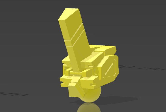 Mokiplamo's tweet image. More custom parts designed for 3Min Projects kits . Shoulders have 3mm compatible ports on the top for weapons or modules, similar to structure arts wanzers.