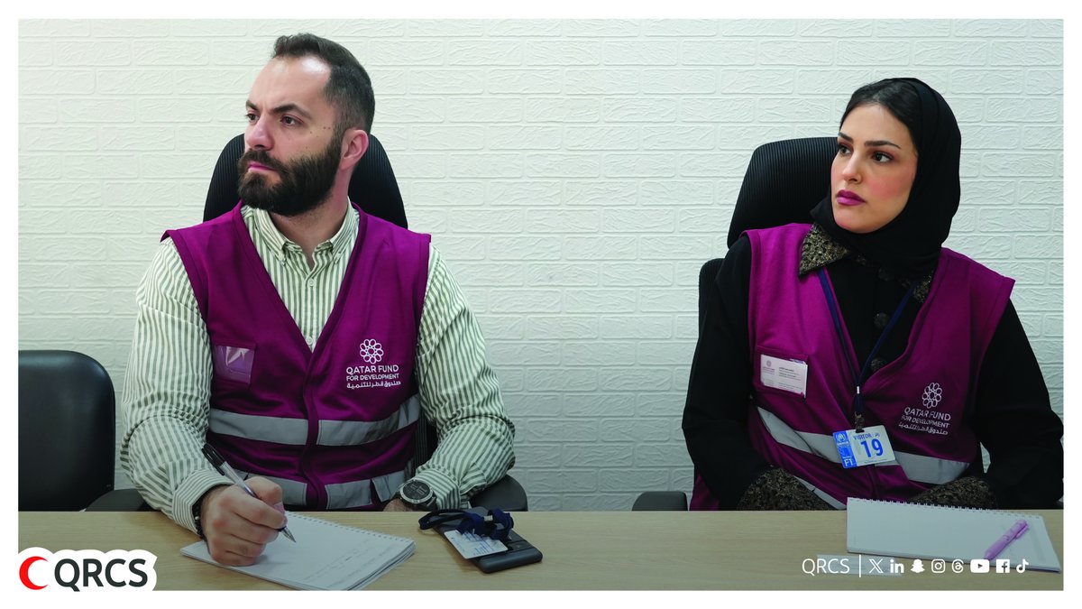 QRCS's tweet image. وفد صندوق قطر للتنمية في #لبنان يزور مركز المفوضية السامية للأمم المتحدة لشؤون اللاجئين، برفقة طاقم مكتب #الهلال_الأحمر_القطري في لبنان، لعقد لقاء تنسيقي استعرض المشاريع المشتركة الجاري تنفيذها هناك وبحث آفاق الشراكة المستقبلية