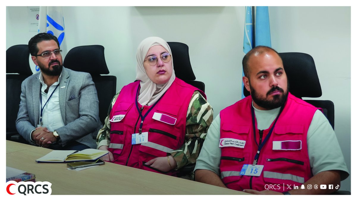 QRCS's tweet image. وفد صندوق قطر للتنمية في #لبنان يزور مركز المفوضية السامية للأمم المتحدة لشؤون اللاجئين، برفقة طاقم مكتب #الهلال_الأحمر_القطري في لبنان، لعقد لقاء تنسيقي استعرض المشاريع المشتركة الجاري تنفيذها هناك وبحث آفاق الشراكة المستقبلية