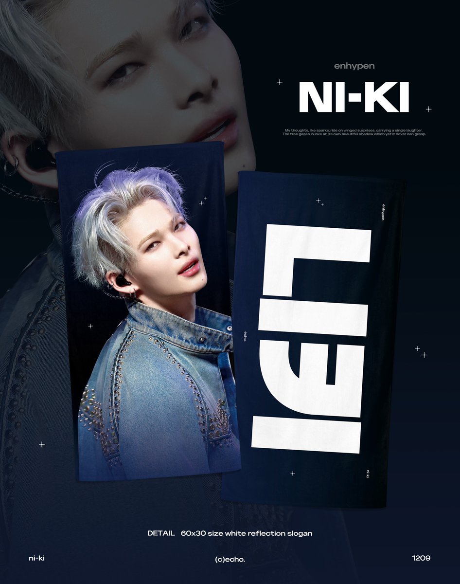 Echo051209_'s tweet image. 「大阪現地受領予約」ENHYPEN WORLD TOUR ‘WALK THE LINE’ IN JAPAN -SUMMER EDITION-
Cheering Kit for NI-KI⋆꙳
🗓️~7/27(KST 23:59)
🔗forms.gle/oWZw5yBt9LPd8h…
🌐G.O - DM
ⓒecho.
#NI_KI #니키 #ニキ #西村力
#ENHYPEN #엔하이픈
