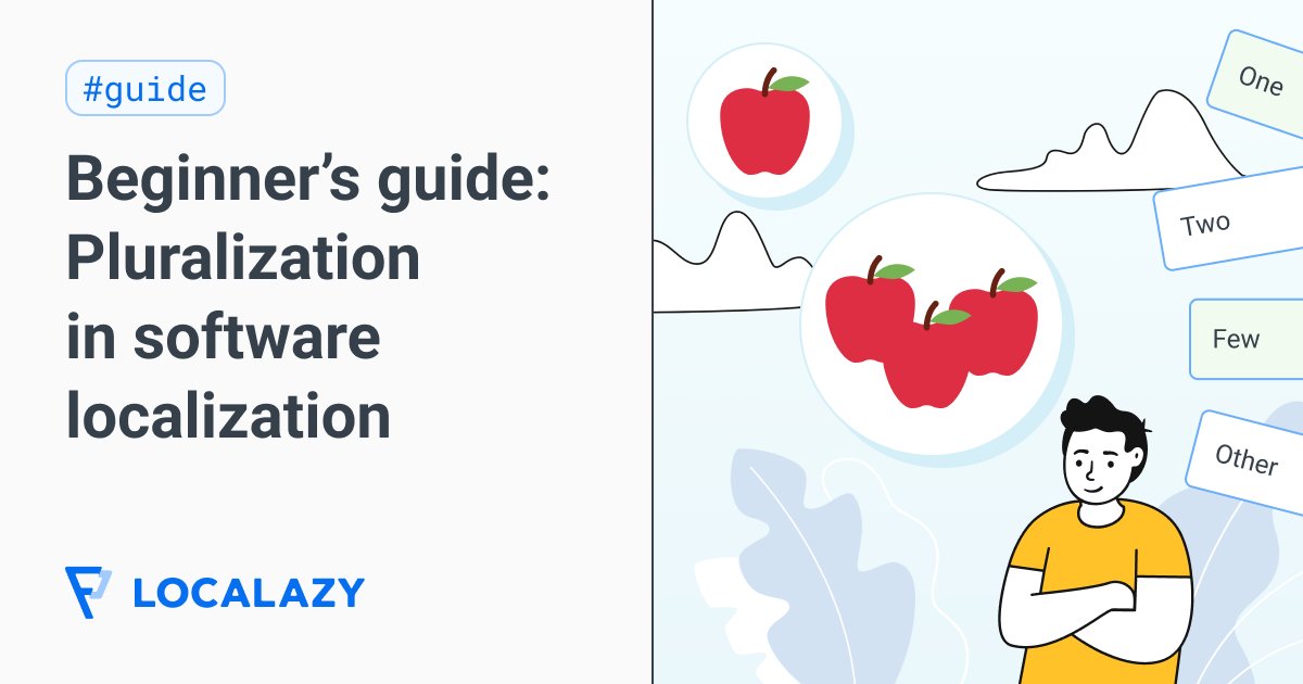 Localazy (@localazy) on Twitter photo 💡 Russian uses different word forms for 2, 5, and 10 items. Polish changes words entirely between 2-4 and 5+ items. Is your app handling these pluralization rules correctly? Here's a short guide to help you: 👇
tinyurl.com/ythuzfzv 💡 Russian uses different word forms for 2, 5, and 10 items. Polish changes words entirely between 2-4 and 5+ items. Is your app handling these pluralization rules correctly? Here's a short guide to help you: 👇
tinyurl.com/ythuzfzv