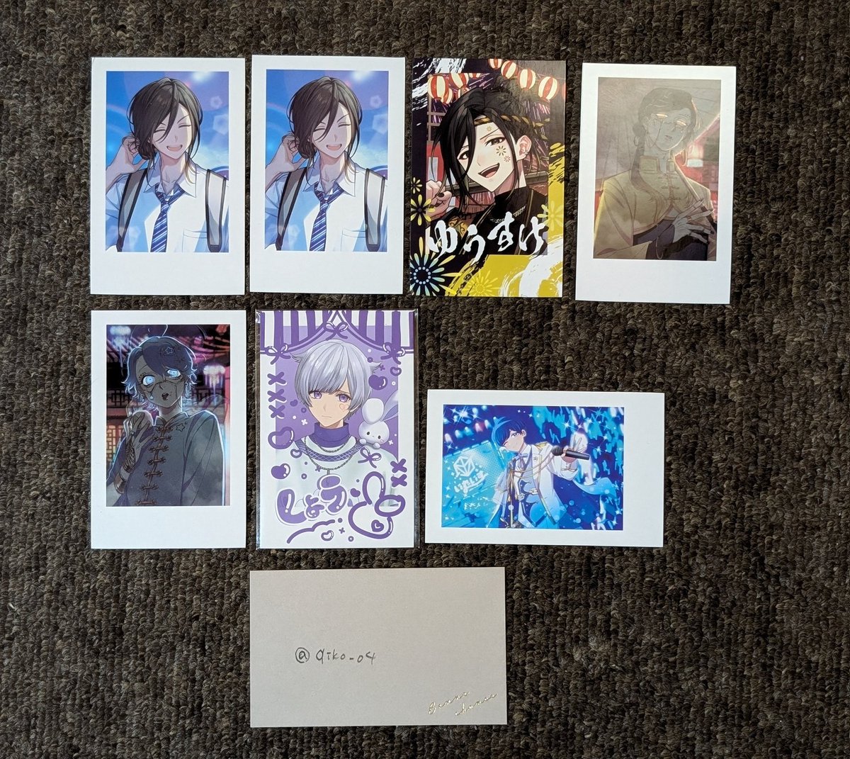 【求】🍣さんライブ風チェキ 
【譲】画像のもの
売り手❌買い手️⭕️(メルカリのみ)
お気軽にお声掛けください。
#いれいすグッズ交換   #いれいすグッズ買取