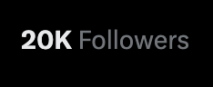 zanehengsperger's tweet image. thanks y'all for 20k followers
started posting ~1 year ago with 60 followers
i love this app, specifically the manufacturing posts and people