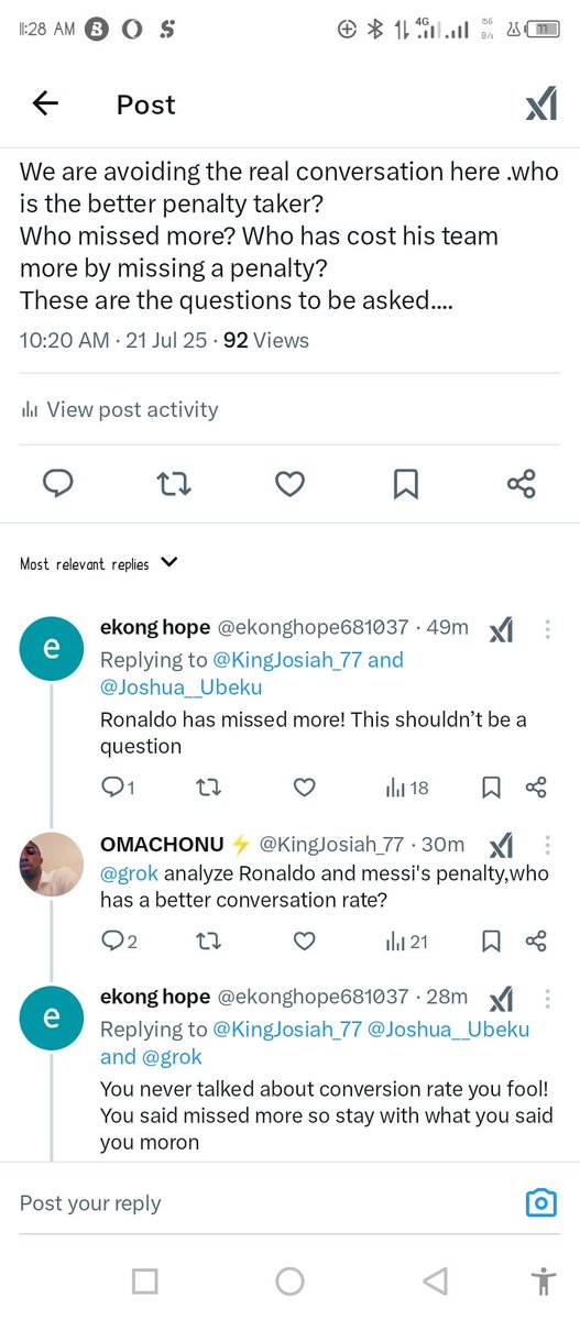 KingJosiah_77's tweet image. Slowly go through this yourself....if your response still makes sense to you .then I have nothing else to tell you..