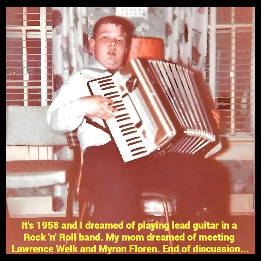 gggirl924's tweet image. My sister got stuck with the accordion. I took clarinet lessons until my teacher figured out I was actually memorizing the lesson and couldn’t read a note. Did you ever take lessons?