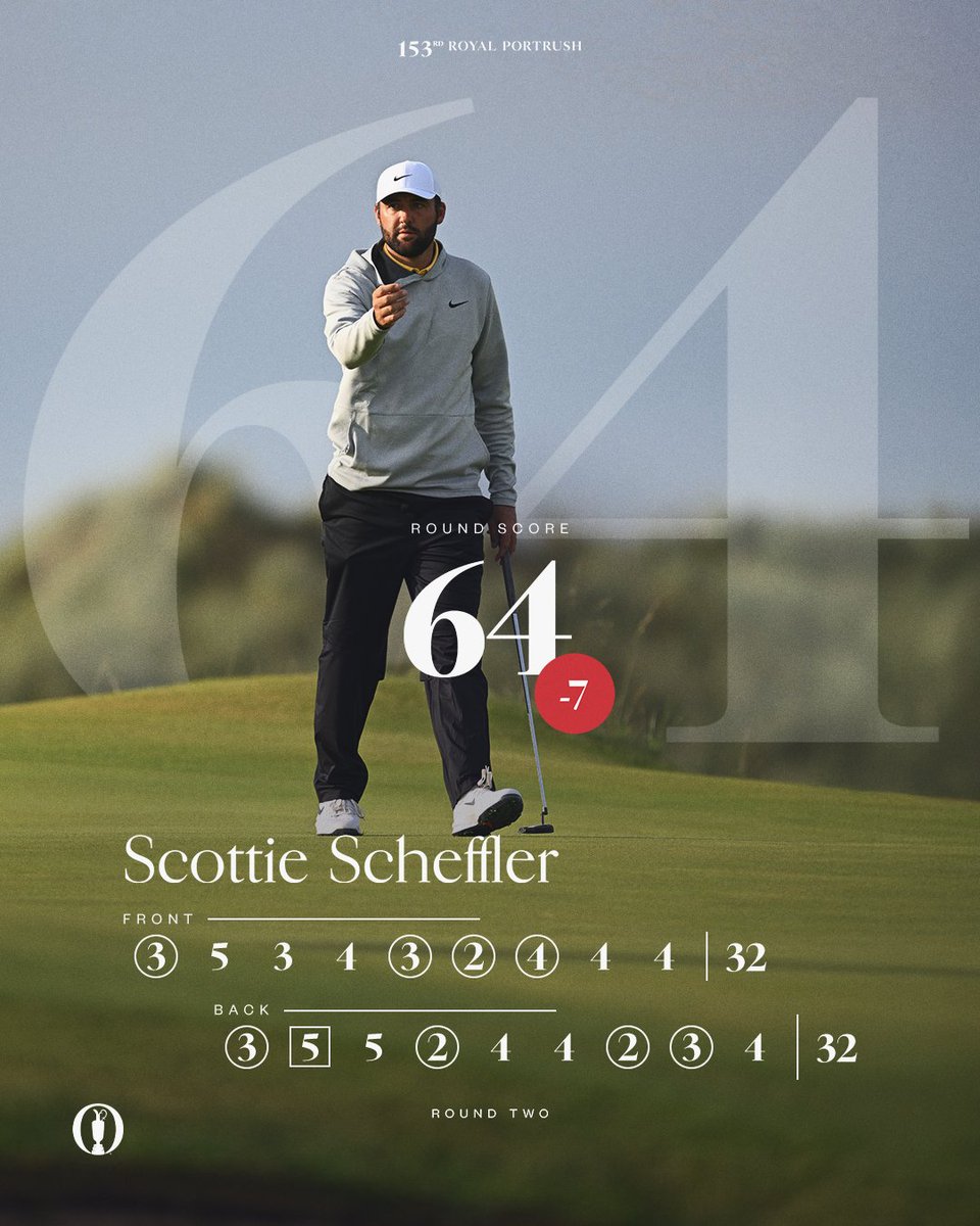 TheOpen's tweet image. The journey to becoming a Champion Golfer.
Scottie Scheffler victorious at Royal Portrush