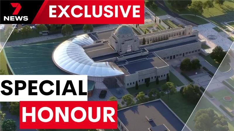 7NewsSydney's tweet image. The Director of the Australian War Memorial says when the giant expansion of the Canberra complex is finished, it will be without peer anywhere in the world. 7NEWS was given an exclusive tour as the memorial nears completion. youtu.be/R-X8R5Ad-PQ @telester #7NEWS