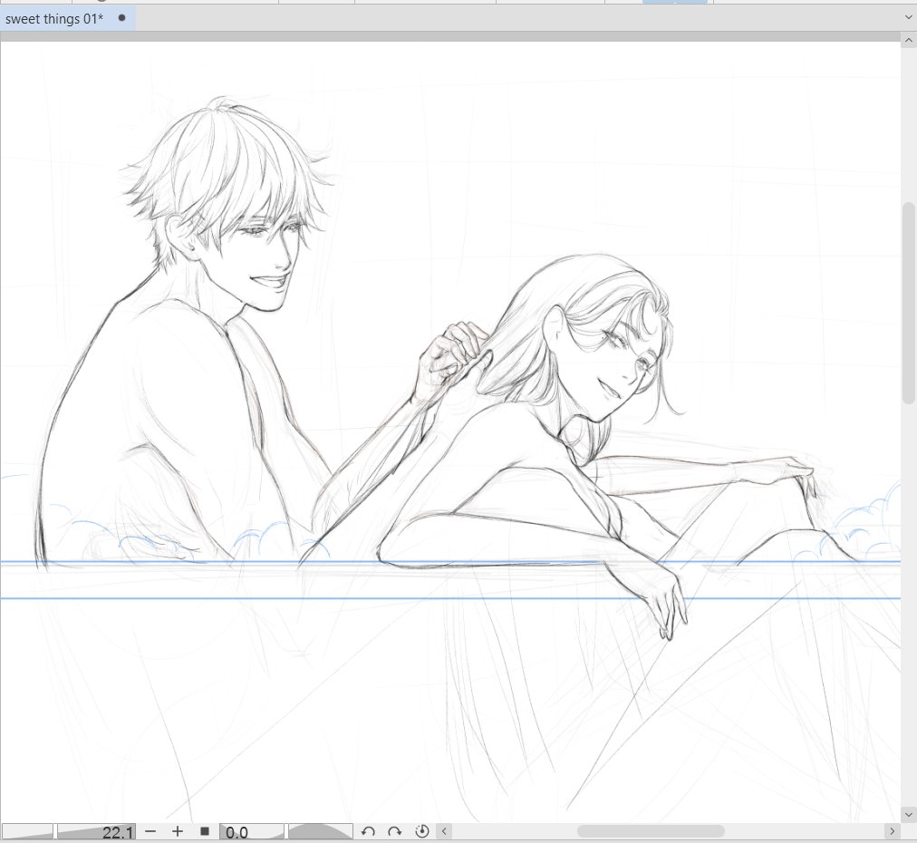 Blu_er1's tweet image. This sketch makes me wanna study anatomy again... Can&apos;t find any refs like this 😤. 

#satoshoko #JujutsuKaisen