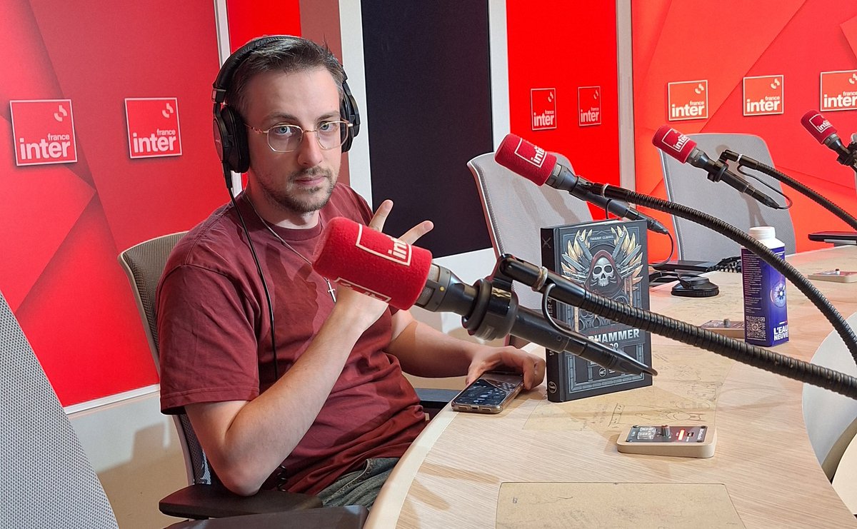 Republ33k's tweet image. Succès débloqué : parler de Warhammer 40,000 sur le service public ! Encore merci à @fredsigrist pour l'invitation. En attendant la réimpression de mon essai chez @ThirdEditions, le replay est par ici ! ⬇️
radiofrance.fr/franceinter/po…