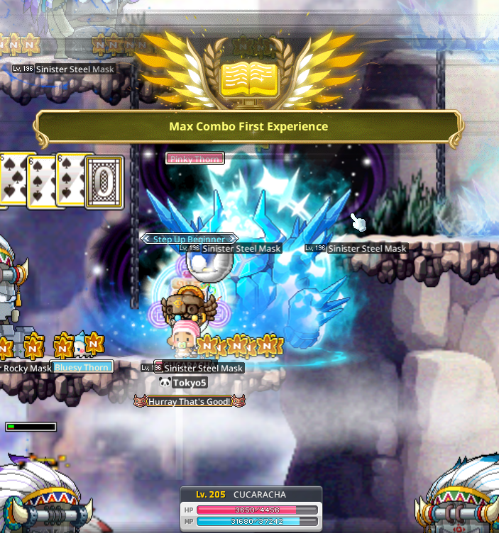 cucaracha_cs's tweet image. Naaaah joda!

9999 Combo papa.

#MapleStoryN