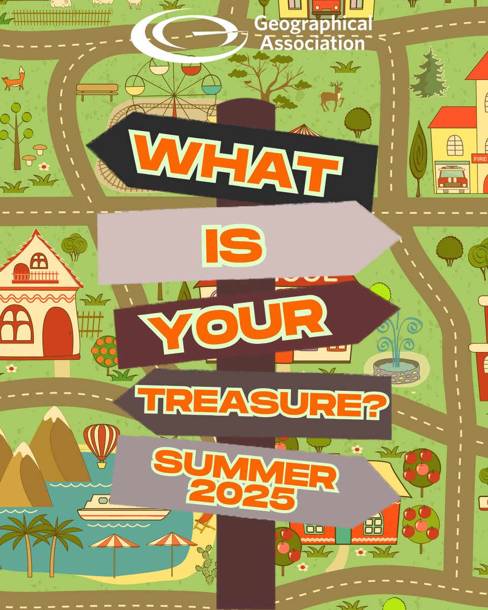 Give your students something fun to do over the summer. The GA's summer activity is to make a map to your treasure, and what better way to improve map reading skills and encourage an interest in cartography?

Give them the challenge of drawing a map to whatever they consider
