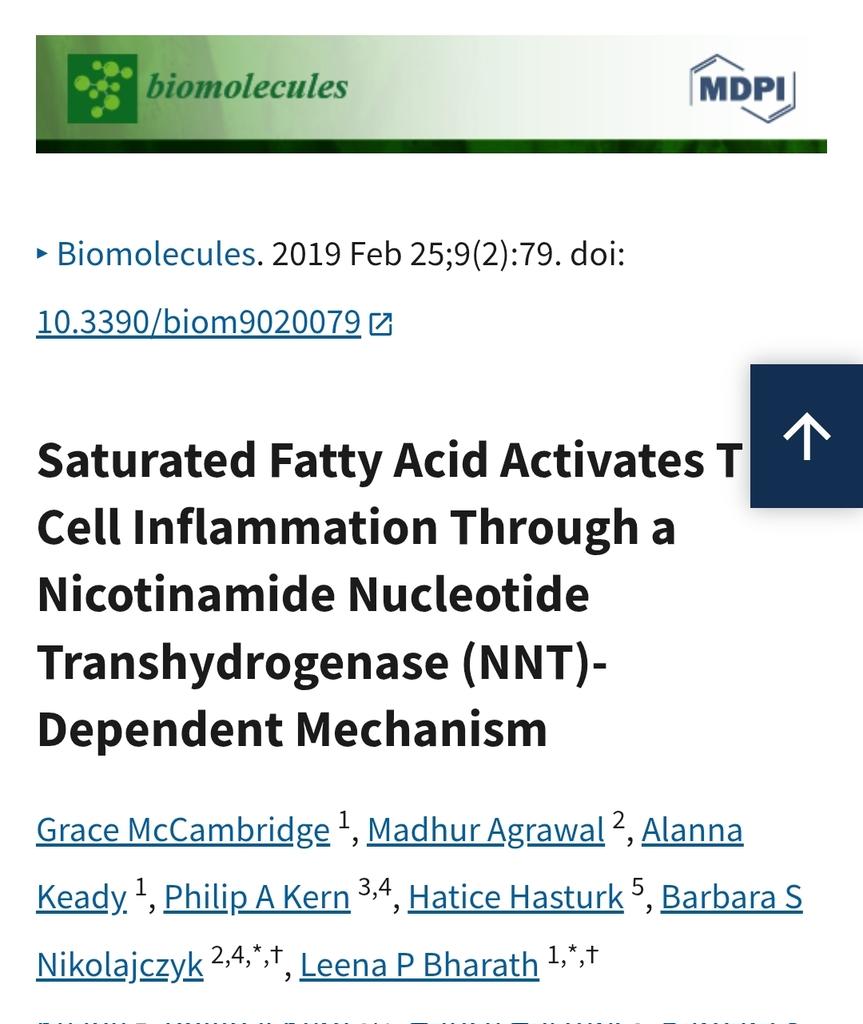 AKoutnik's tweet image. 🐁 New Mouse (WITHOUT NNT) Study Suggest Ketogenic Diet Induced Oxidative Stress in Male but NOT Female 💥
🤔Interesting this doesn't seem to be the case in humans?
🔬Insight: 10 years ago I found that mouse models lacking NNT (key enzyme balancing mitochondrial ROS and…