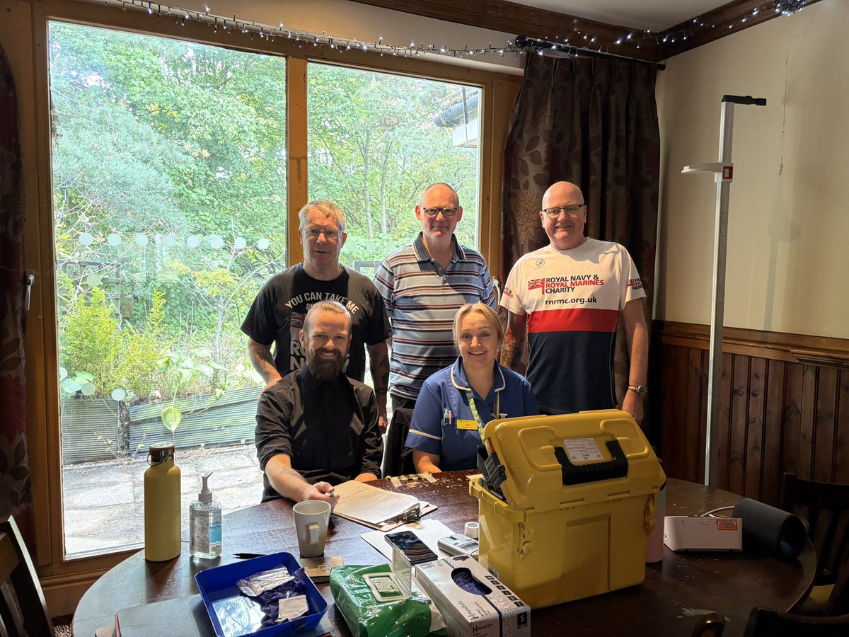 Whiskey (@royalnavyvet) on Twitter photo Today Veterans who work at the George Elliot hospital helping to advocate for the free Veterans Health Checks provided by the Trust
As veterans we are very proud of the Trust that goes well above and beyond the ādue regardā required of the Armed Forces Covenant
<a href="/GEHNHSnews/">George Eliot Hospital NHS Trust</a> Today Veterans who work at the George Elliot hospital helping to advocate for the free Veterans Health Checks provided by the Trust
As veterans we are very proud of the Trust that goes well above and beyond the ādue regardā required of the Armed Forces Covenant
<a href="/GEHNHSnews/">George Eliot Hospital NHS Trust</a>