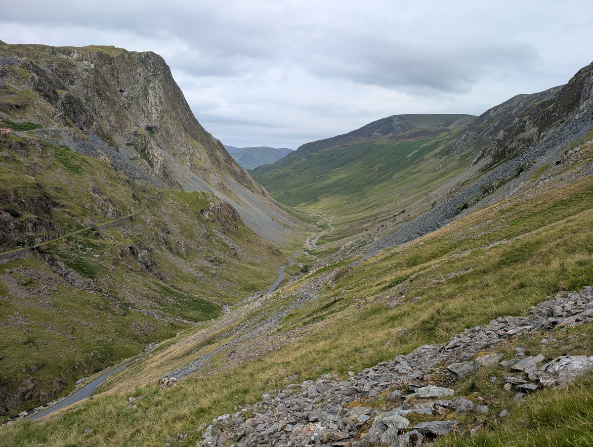 Lakes_Graham's tweet image. Looking back on a great weekend with friends on a long walk with many ups and downs from Honister to Keswick in the Lake District.