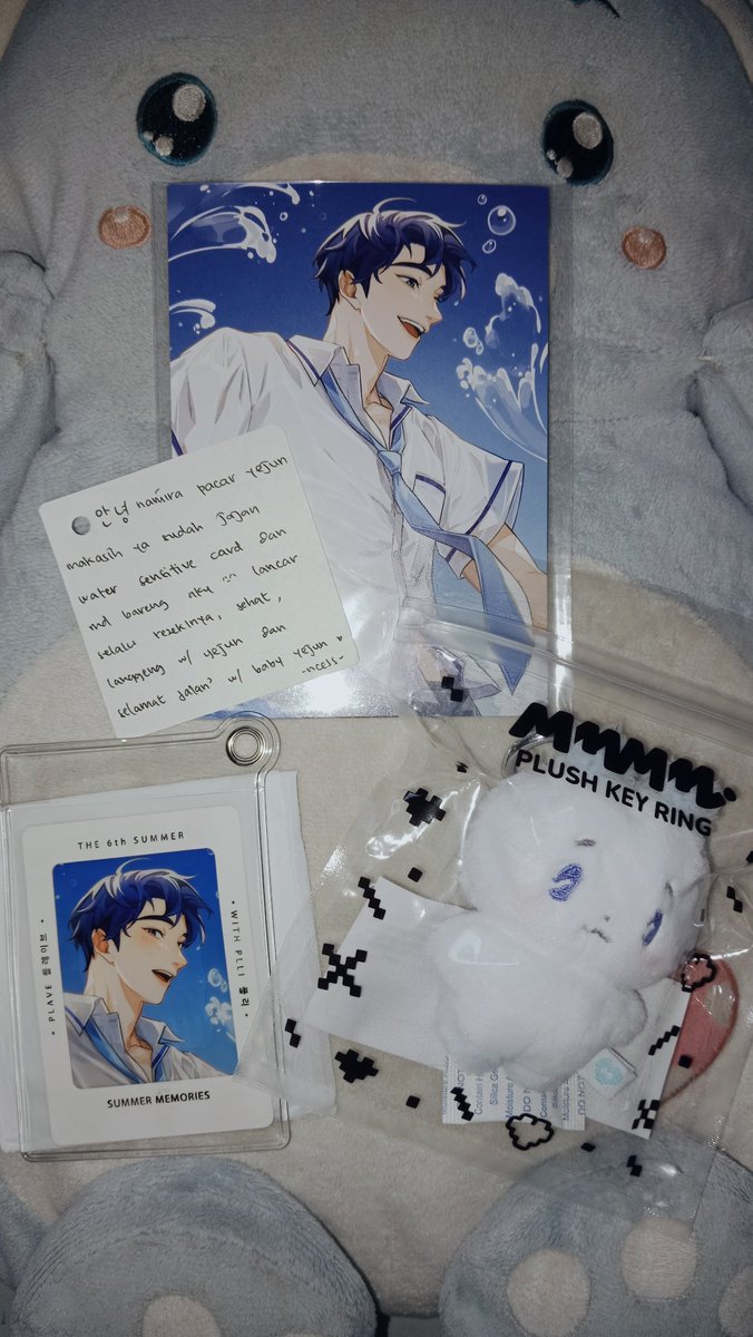vnbth's tweet image. Cihuuyy pacal aku dah sampe 😙 Terima kasih kakak 💙💙💙 @sharingwithnces Gemes bgt ih! 🫂