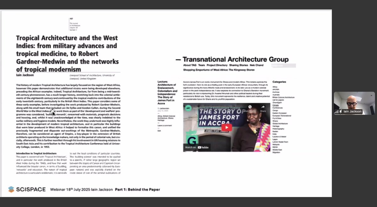 scispace_'s tweet image. Researchers from 12+ countries, including early-career researchers, PhD scholars, postdocs, and faculty, joined us live for a deep dive into structuring research papers and meeting academic standards with Prof Iain Jackson, University of Liverpool.
Here’s the full recording:…