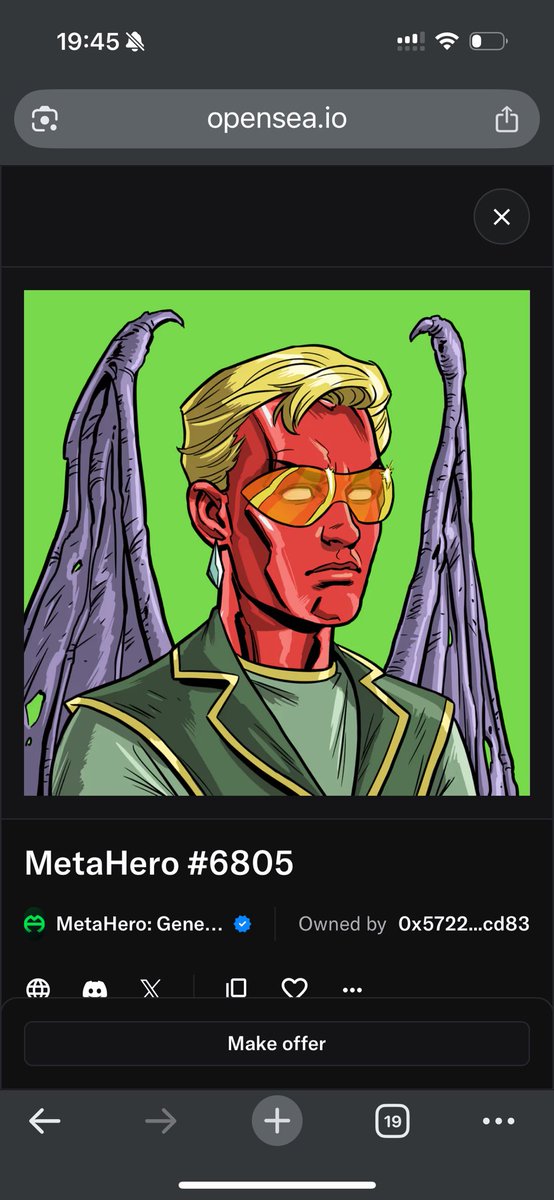 BROKEN: amidst the wave of sweeps in ‘21 class NFTs, one of the wallets that just swept $10m of <a href="/cryptopunksnfts/">CryptoPunks</a> bought 0 <a href="/metahero_pv/">MetaHero</a>. Another wallet swept 1 for $15 in less than 12 hours. Time to 👀