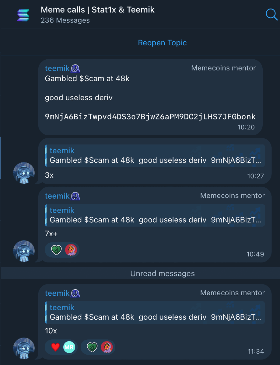 Degen_Uni's tweet image. One more success for Degen University
We sniped $Scam before 10x
It's not luck - it's consistent work of your elite mentors
Congrats for those who are in