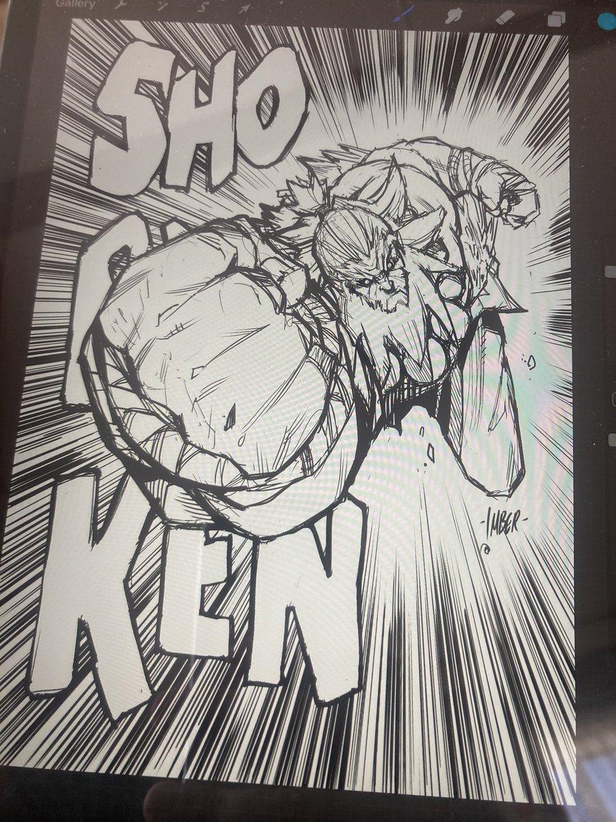 RECKLESS_IMBER's tweet image. Morning warm up. @The1LikeSaf got me looking at SF2 art again