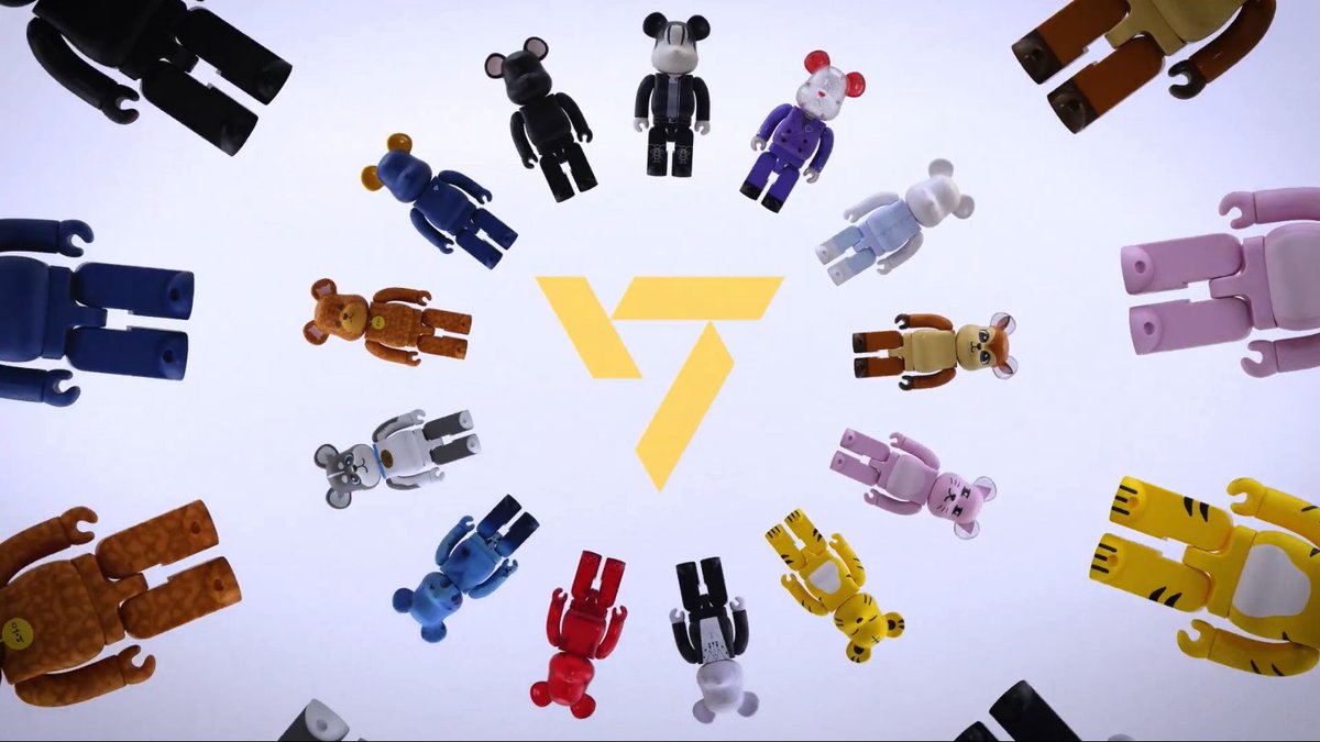 SEVENTEEN x BEARBRICK collaboration🐻 Scoups- Monster stage