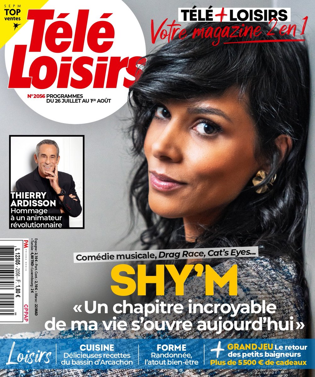 Cette semaine pour <a href="/TeleLoisirs/">Tele-Loisirs.fr</a>, je me suis entrenu avec <a href="/shymofficiel/">Shy'm</a> pour balayer sa carrière sur tous les fronts : sa place de jurée dans #DragRaceFrance 💅, son futur rôle dans la série #CatsEyes 🕵‍♀️, et ses débuts sur les planches avec la comédie musicale #Chicago 💃