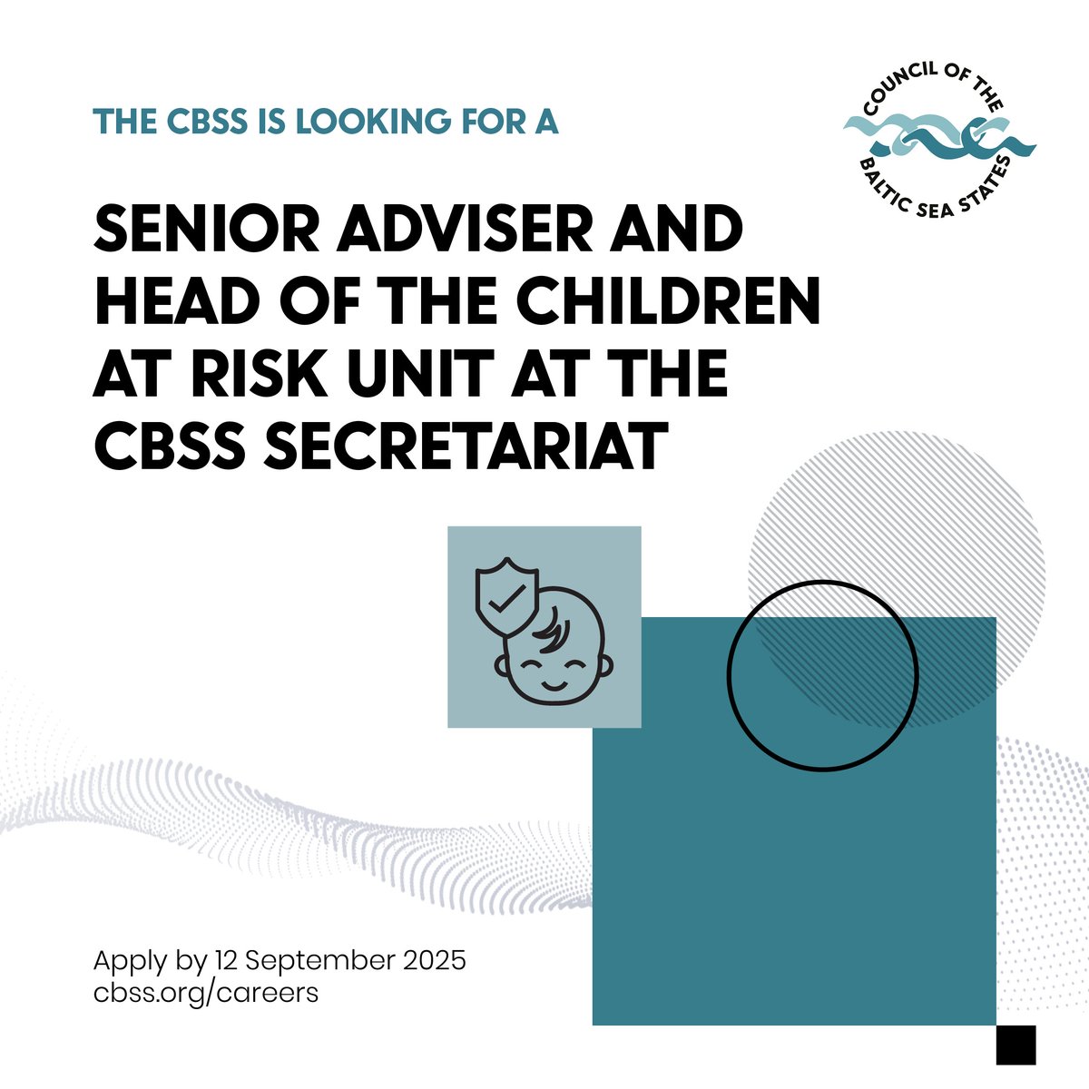 CBSSsecretariat's tweet image. 🔔 We're hiring! The @CBSSsecretariat is looking for a Senior Adviser and Head of the Children at Risk Unit to join our team in Stockholm.
If you're passionate about promoting and protecting the rights of children in the Baltic Sea Region and have solid experience in…