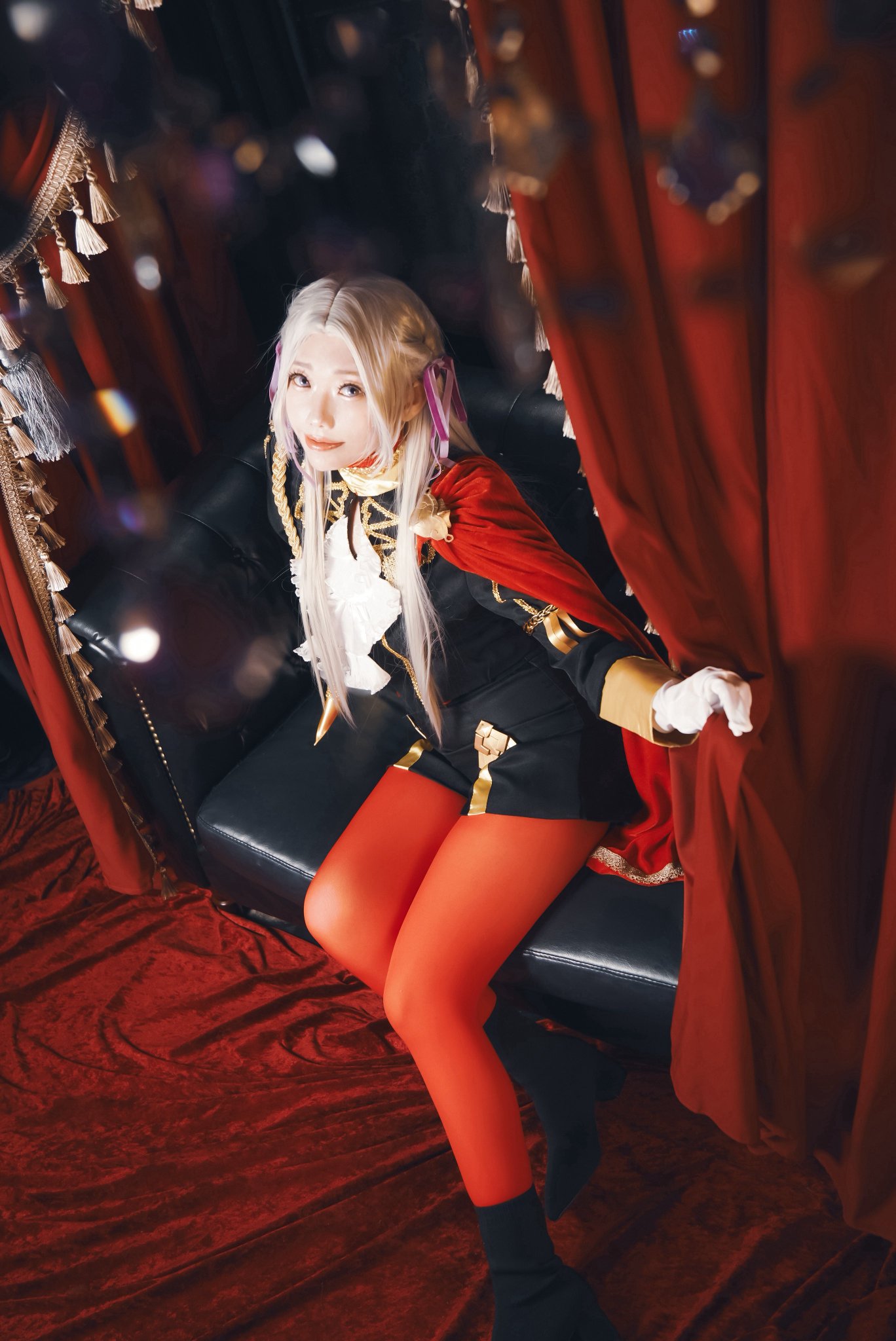 [値下げ中]ファイアーエンブレム 風花雪月 FE3H コスプレ エーデルガルト 値下げ中]ファイアーエンブレム 風花雪月 FE3H コスプレ