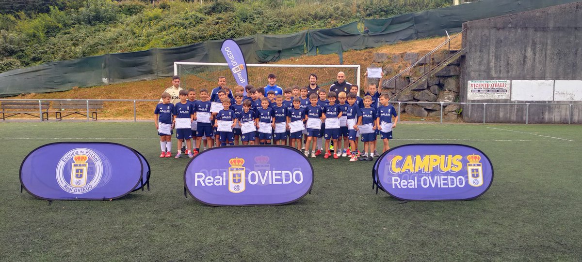 Real Oviedo (@realoviedo) on Twitter photo 💙 Así se viven los Campus <a href="/SegurosSalus/">Salus seguros de salud</a> del Real Oviedo
😁 Experiencia de 🔟 en Vegadeo y Tineo donde se respiró mucho fútbol y oviedismo
📆 Desde este lunes, ya estamos en marcha en Navia y con la última semana de Oviedo
<a href="/FundacionRO/">Fundación Real Oviedo</a>
#RealOviedo 🔵⚪ 💙 Así se viven los Campus <a href="/SegurosSalus/">Salus seguros de salud</a> del Real Oviedo
😁 Experiencia de 🔟 en Vegadeo y Tineo donde se respiró mucho fútbol y oviedismo
📆 Desde este lunes, ya estamos en marcha en Navia y con la última semana de Oviedo
<a href="/FundacionRO/">Fundación Real Oviedo</a>
#RealOviedo 🔵⚪