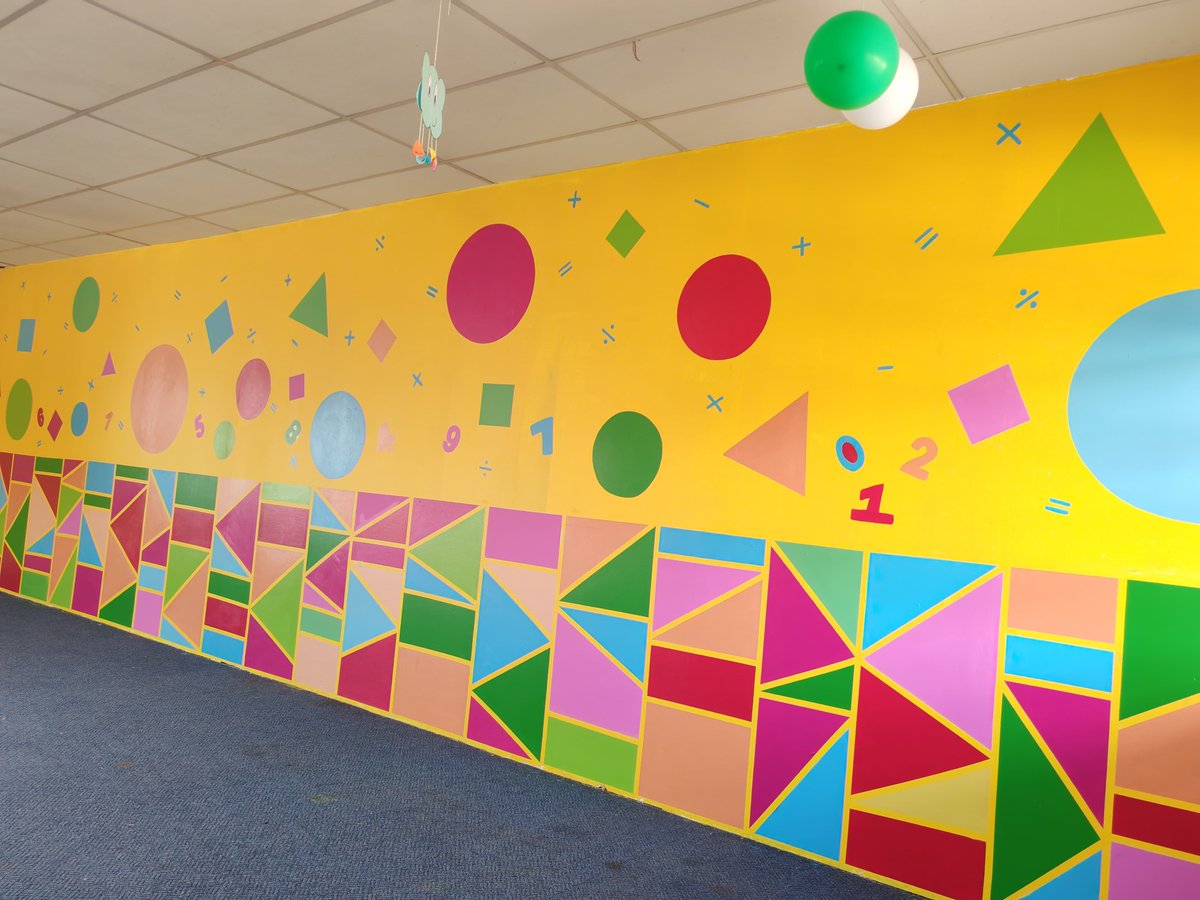 Big shout out to one of our longest-standing donor partners and biggest supporters -  <a href="/DatatecGroup/">Datatec</a> South Africa - for the #MandelaDay2025 mural and donated devices! We couldn't be #MakingMathsMakeSense without you!