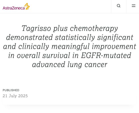 OncoAlert (@oncoalert) on Twitter photo News From Industry/ FLAURA2 Update
Source AstraZeneca 
buff.ly/IxqmQjH 
Long-term follow-up from the Phase III FLAURA2 trial confirms that combining osimertinib with platinum-based chemotherapy and pemetrexed significantly improves overall survival in patients with News From Industry/ FLAURA2 Update
Source AstraZeneca 
buff.ly/IxqmQjH 
Long-term follow-up from the Phase III FLAURA2 trial confirms that combining osimertinib with platinum-based chemotherapy and pemetrexed significantly improves overall survival in patients with