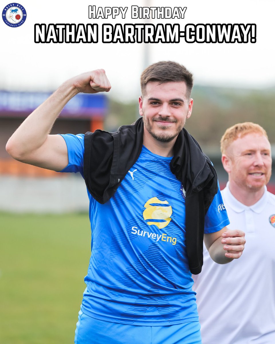 OfficialDHFC's tweet image. Happy birthday Nathan Bartram-Conway! 🎈
Join us in wishing Nathan a happy birthday. He's recently become our club captain and is looking forward to leading us in the season ahead.
Proudly sponsored by Jeffy2207.
#upthecutters