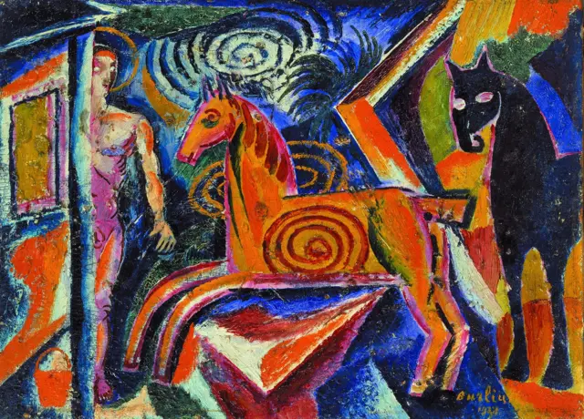 ukr_arthistory's tweet image. Happy birthday to the great Ukrainian artist Davyd Burliuk (1882-1967)!