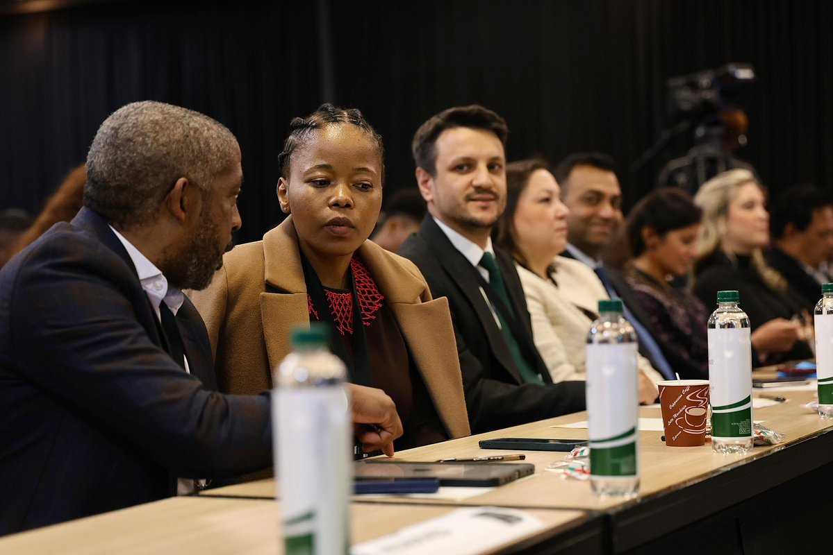 DSBD_SA's tweet image. Salome Baloyi, Acting Chief Operations Officer and G20 engagement lead coordinator for South Africa's G20 Presidency, shared insights on the StartUp20 initiative, saying: “Our mission is to empower township and rural communities by breaking down barriers for small businesses,…