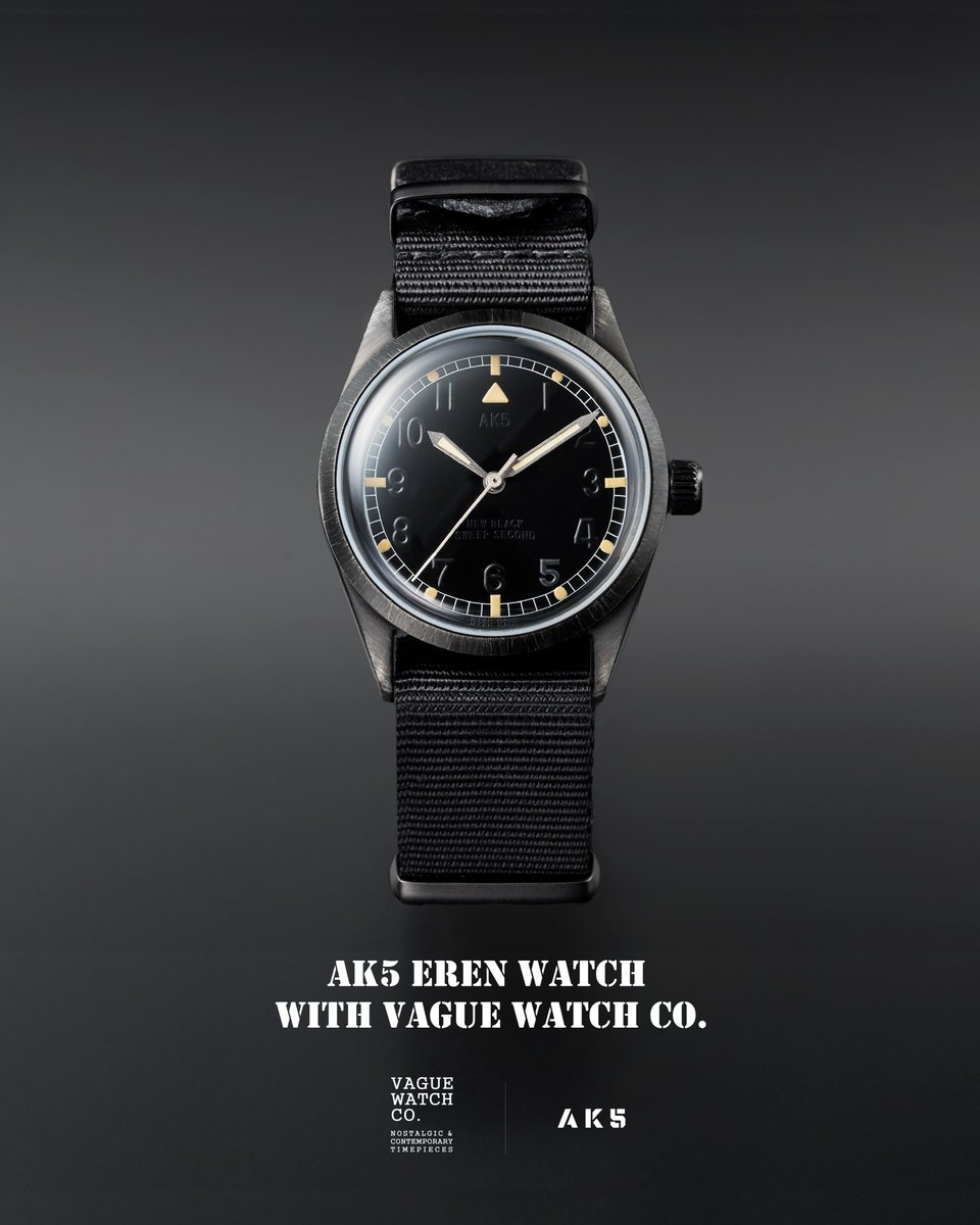 左ききのエレン」AK5 × VAGUE WATCH】 コラボレーションウォッチ “天才