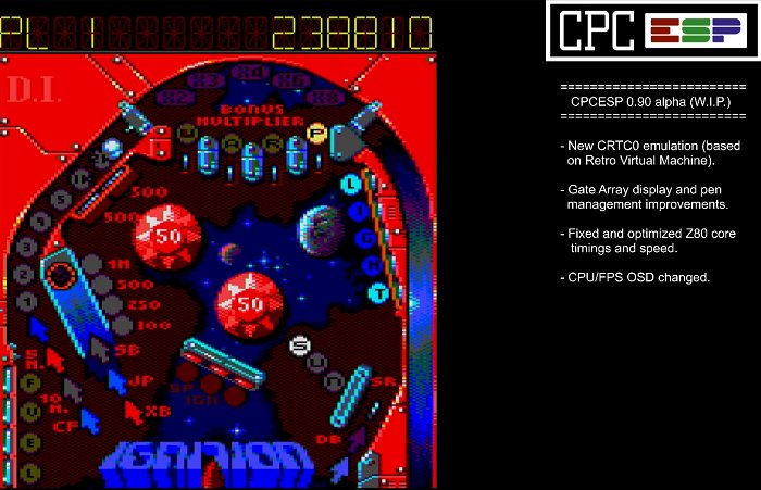 AmstradPower's tweet image. Pinball Dreams llega a CPCESP: el emulador de Amstrad CPC da un salto en compatibilidad.
amstradpower.es/pinball-dreams…