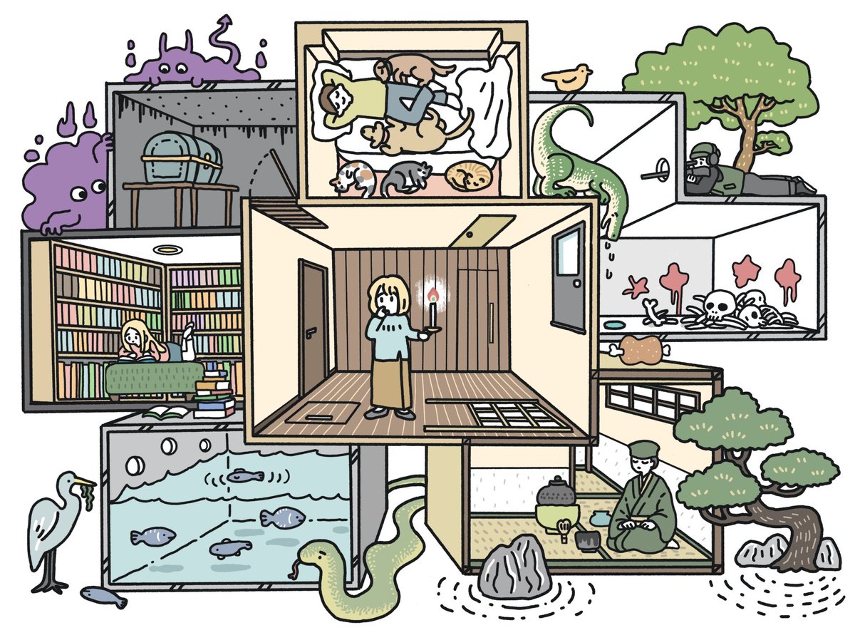 pecor1n's tweet image. \ WORKS /
Inside illustrations for the magazine
『建築知識8月号/エクスナレッジ』
連載『難事件は不思議建築とともに』
第8回目の挿絵担当しています。
#建築知識
#エクスナレッジ