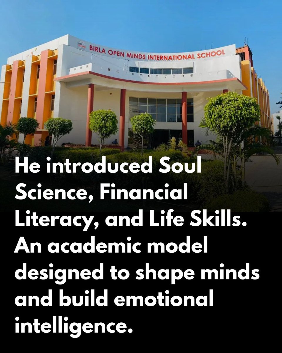 TheTribalbox's tweet image. In a country where education defines futures, Nirvaan Birla is reshaping it with 280+ Birla Open Minds schools, Soul Science, Brainiacs &amp;amp; more. A new legacy for India&apos;s next generation.
#NirvaanBirla #FutureOfLearning #LegacyRedefined #EducationForImpact