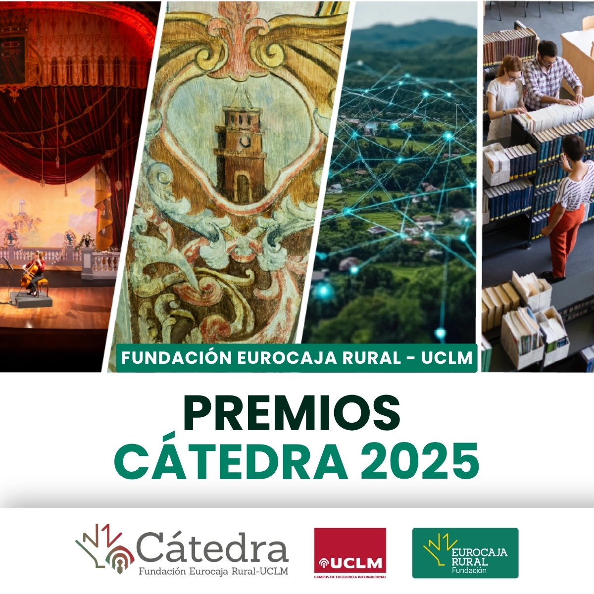 Fundación Eurocaja Rural (@fundacionecr) on Twitter photo ¿Has hecho un TFG, TFM o tienes un proyecto que transforma el medio rural? Inscríbete a la convocatoria de la <a href="/Catedra_CYDR/">Cátedra Fundación Eurocaja Rural-UCLM</a> de Fundación Eurocaja Rural - <a href="/uclm_es/">Universidad de Castilla-La Mancha</a>
🔹 Premios TFG/TFM
🔹 Premios Cultura, Patrimonio e Innovación
🗓️ Hasta el 7 de noviembre ¿Has hecho un TFG, TFM o tienes un proyecto que transforma el medio rural? Inscríbete a la convocatoria de la <a href="/Catedra_CYDR/">Cátedra Fundación Eurocaja Rural-UCLM</a> de Fundación Eurocaja Rural - <a href="/uclm_es/">Universidad de Castilla-La Mancha</a>
🔹 Premios TFG/TFM
🔹 Premios Cultura, Patrimonio e Innovación
🗓️ Hasta el 7 de noviembre