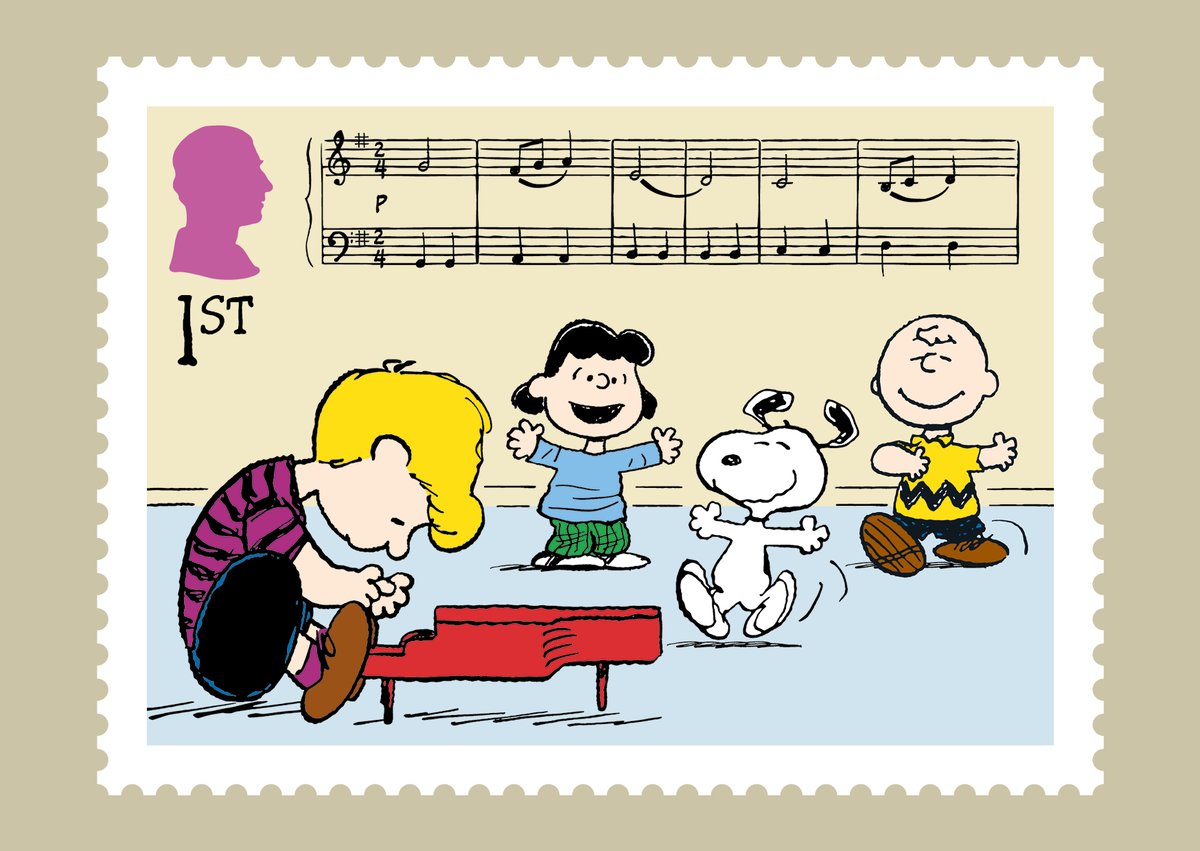 The Peanuts stamp cards feature enlarged images of all 10 stamps, making it easy to admire every design.

A great gift for Peanuts fans to collect or send to friends. ms.spr.ly/6010Sh4au