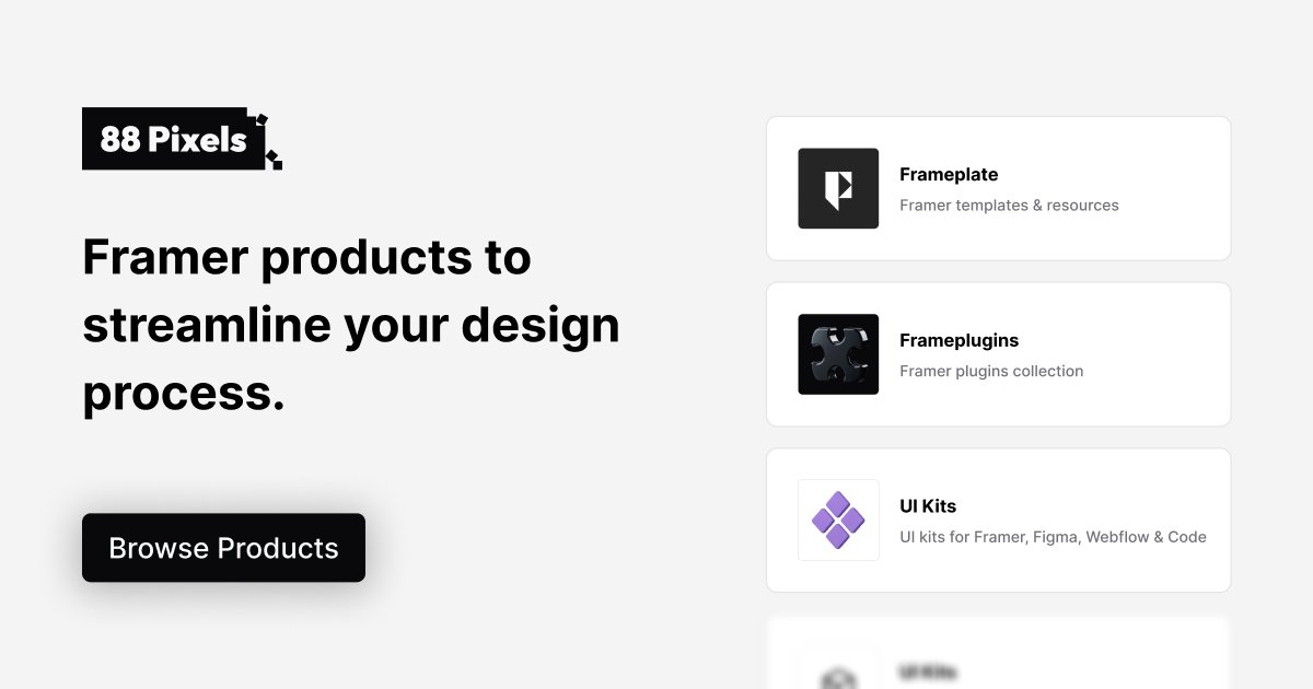 julesvcode's tweet image. New OG banners for @88pixels ✨