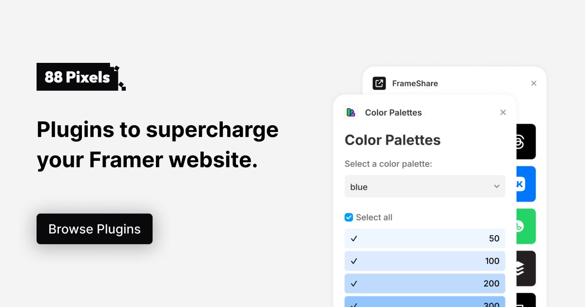 julesvcode's tweet image. New OG banners for @88pixels ✨
