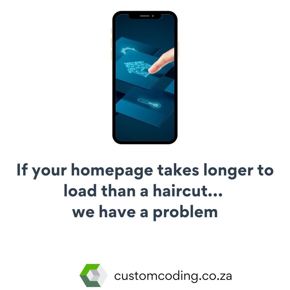 CustomCodingSA's tweet image. Still using that website your cousin built in 2016?
No shade – we’ve seen it all.
We rebuild outdated sites from the ground up, making them faster, easier to navigate, and built to convert. Your customers will thank you.