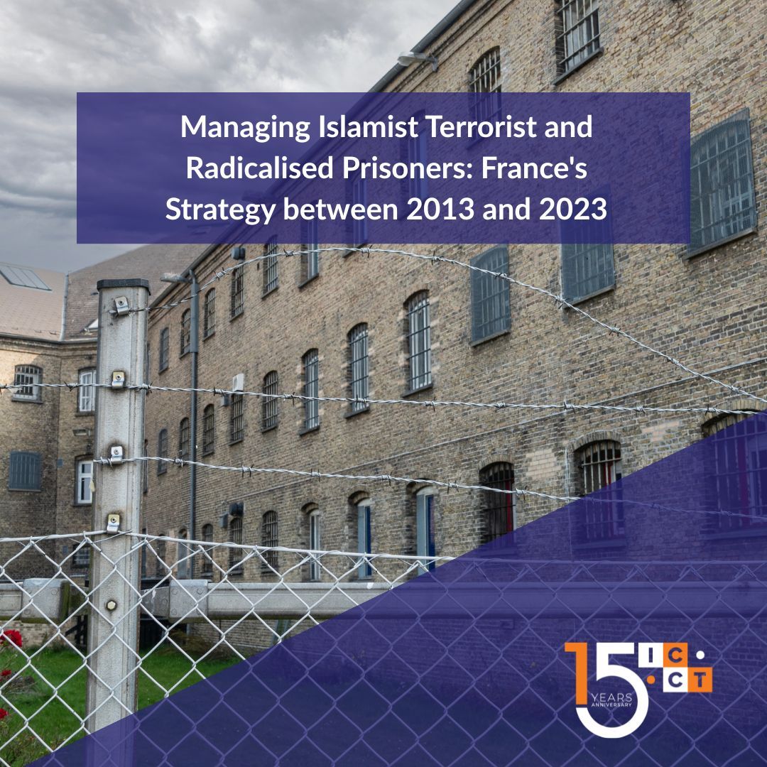 ICCT_TheHague's tweet image. How has France managed Islamist terrorist & radicalised prisoners over the past decade?
This ICCT Policy Brief examines the evolution of challenges in the French prison system from 2013 to 2023, & details approaches for managing radicalised inmates.
➡️ buff.ly/uYGFLZZ