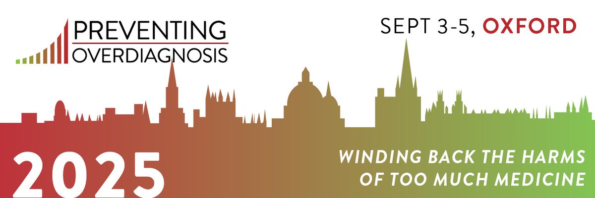 Our speakers:
Dr Margaret McCartney, Prof John Brodersen, Dr David Chambers, Prof Adam Cifu, Elspeth Davies, Assoc Prof Sebastian Lundström, Iona Heath, Prof Denise O’Connor, Prof Michael Borre, Prof Mette Kalager, Dr Rohin Frances, Emma Grundtvig Gram.
 cebm.ox.ac.uk/preventing-ove…